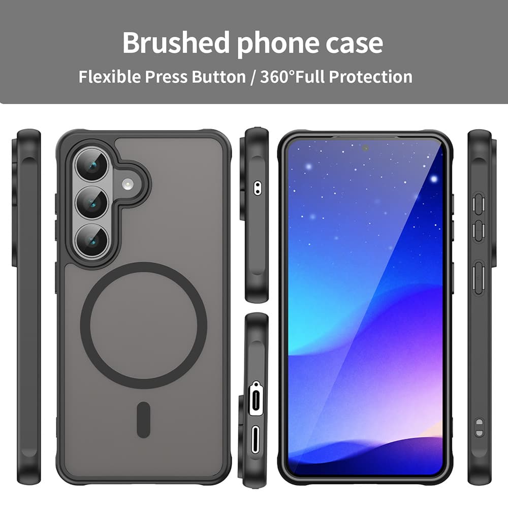 Techsuit - HaloFrost II MagSafe - Samsung Galaxy S26 - černý - náhled 5
