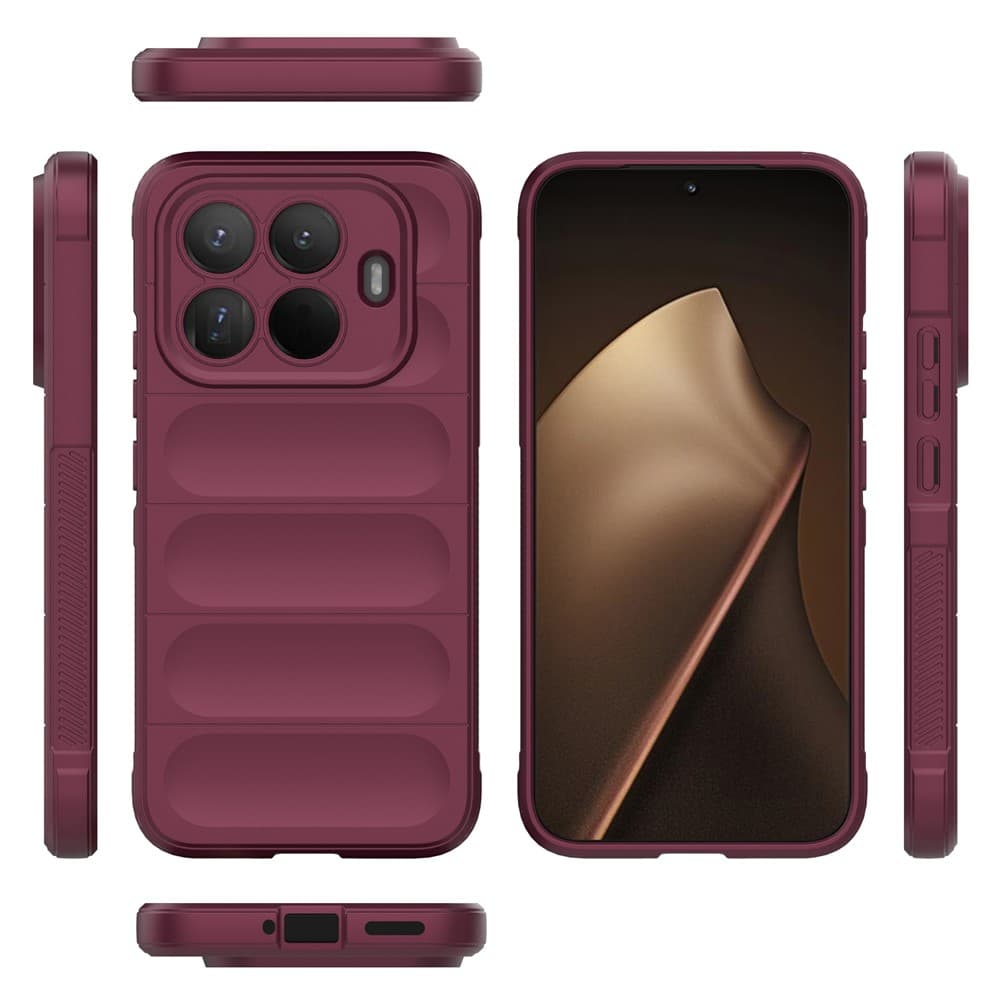 Techsuit – Magic Shield – Xiaomi 15T Pro – bordeaux - náhled 5