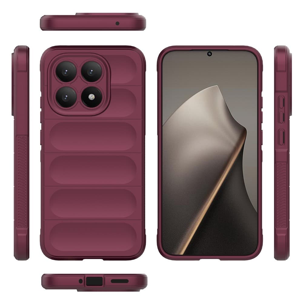 Techsuit – Magic Shield – Xiaomi 15T – bordeaux - náhled 5