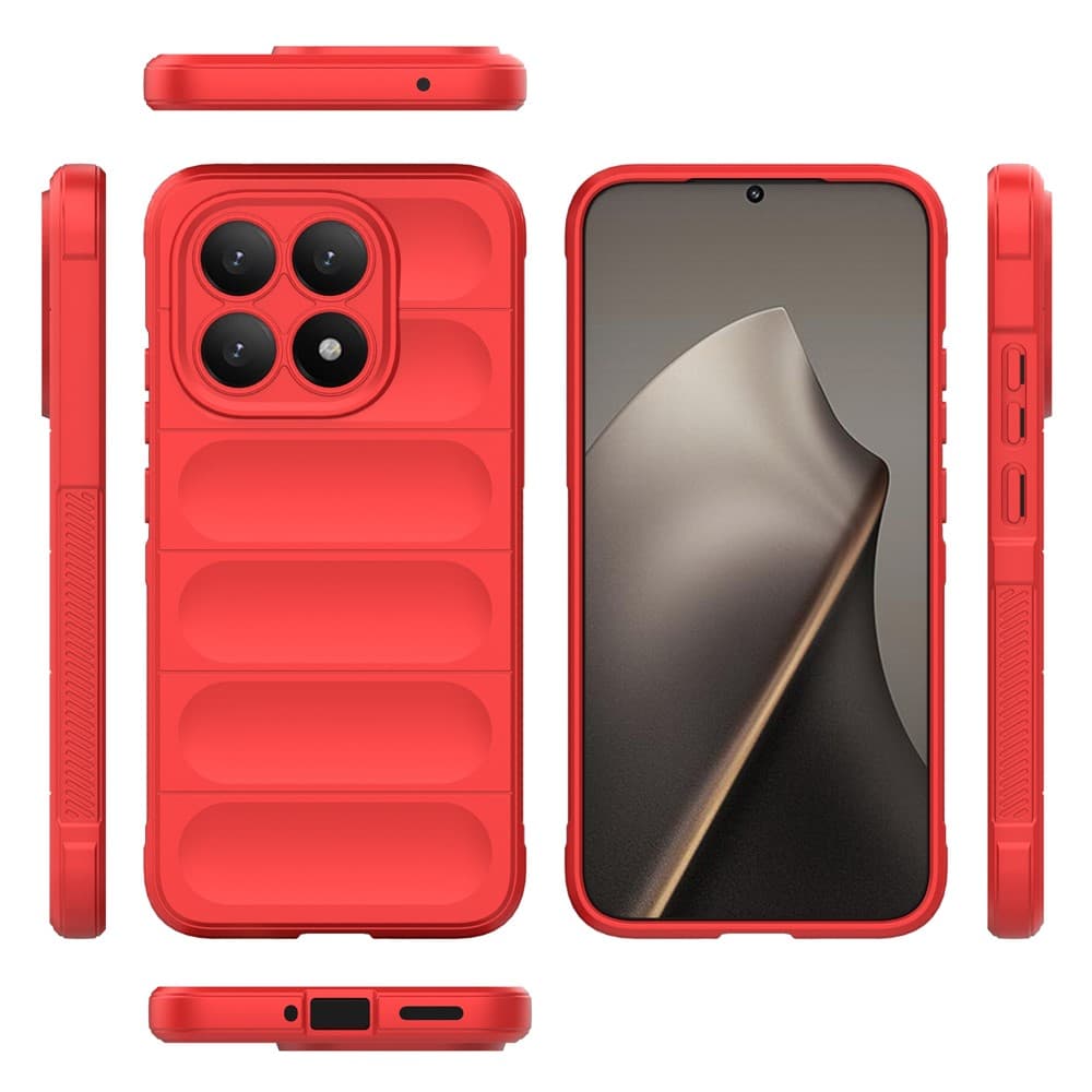 Techsuit – Magic Shield – Xiaomi 15T – červená - náhled 5