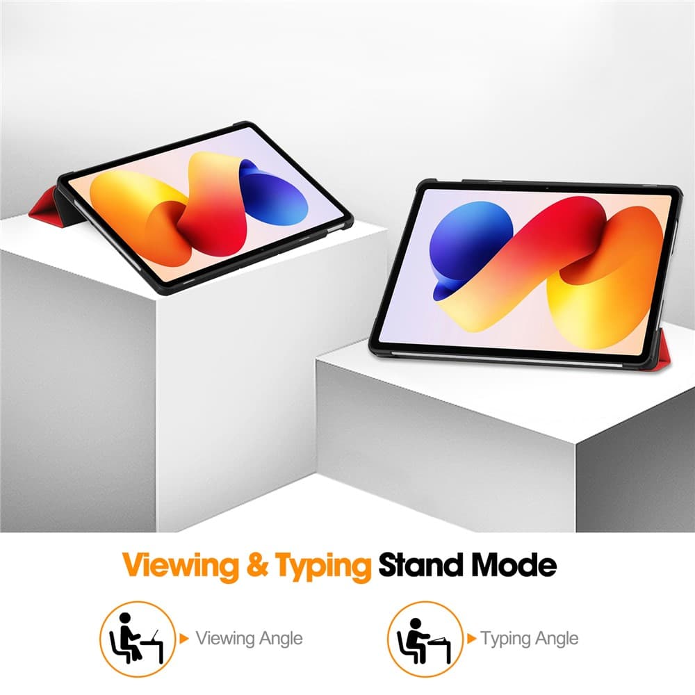 Techsuit - FoldPro - Xiaomi Redmi Pad 2 Pro - červená - náhled 5