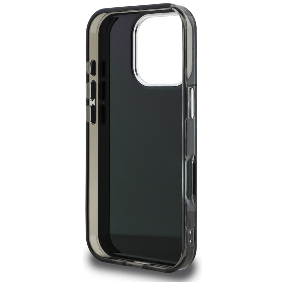 Karl Lagerfeld - kryt IML Aquarelle Choupette Logo (KLHCP16LHMCHAQK) pro iPhone 16 Pro - černý - náhled 5