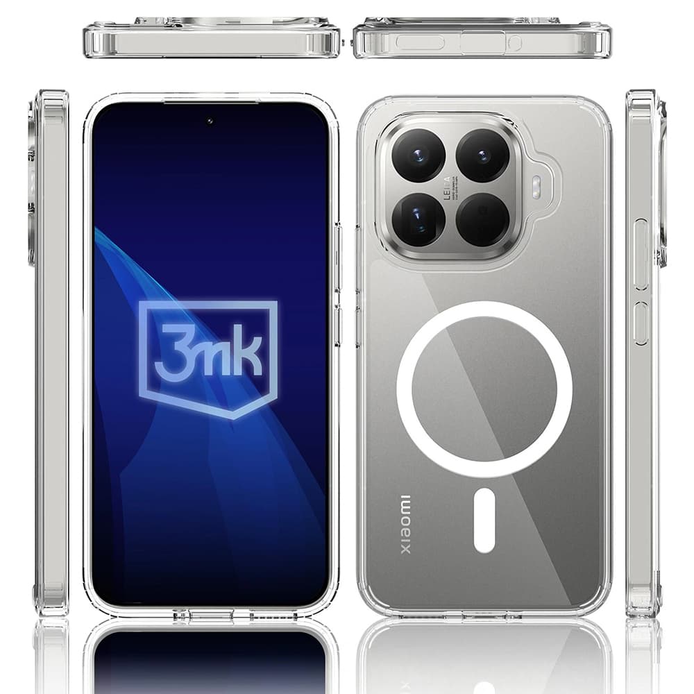 3mk - Armor MagCase - Xiaomi 15T Pro - průhledné - náhled 5