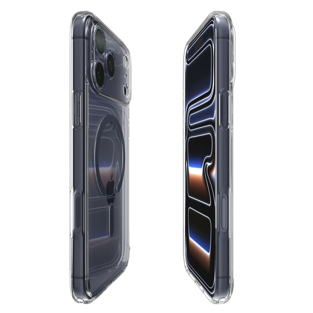 Spigen - Ultra Hybrid MagSafe - iPhone 17 Pro - čirá / tmavě modrá - náhled 5