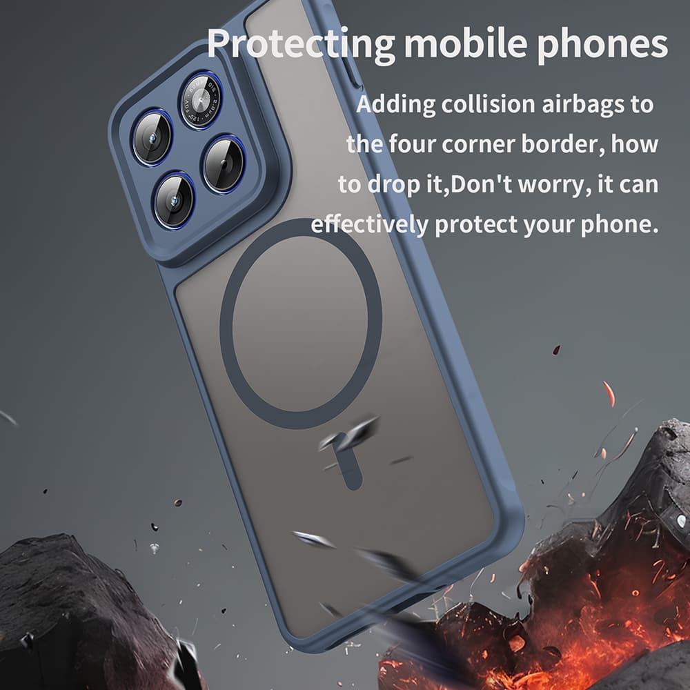 Techsuit - HaloFrost II MagSafe - Motorola Edge 70 - tmavě modrá - náhled 5