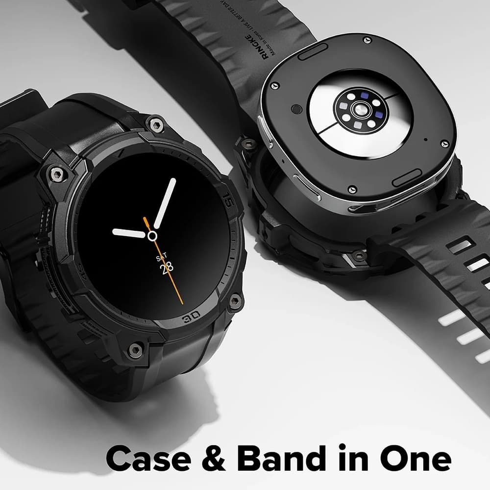 Ringke - Rugged Gear - Samsung Galaxy Watch8 44mm - vše černé - náhled 5