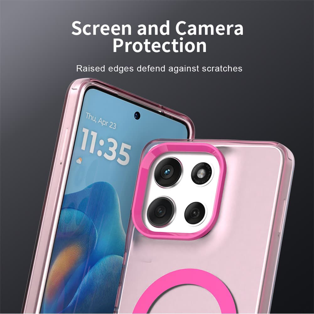 Techsuit - CandyCase MagSafe - Motorola Moto G86 - růžová - náhled 5