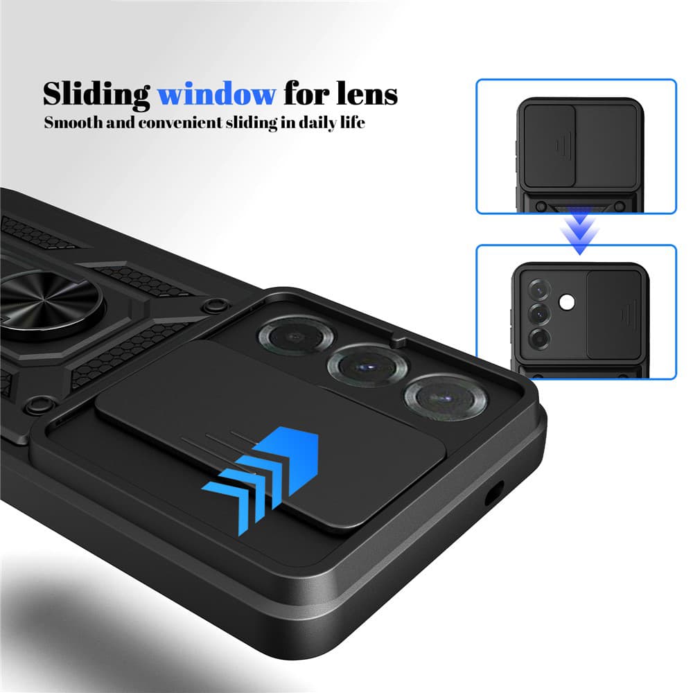 Techsuit - CamShield Series - Samsung Galaxy A57 5G - Růžové zlato - náhled 5