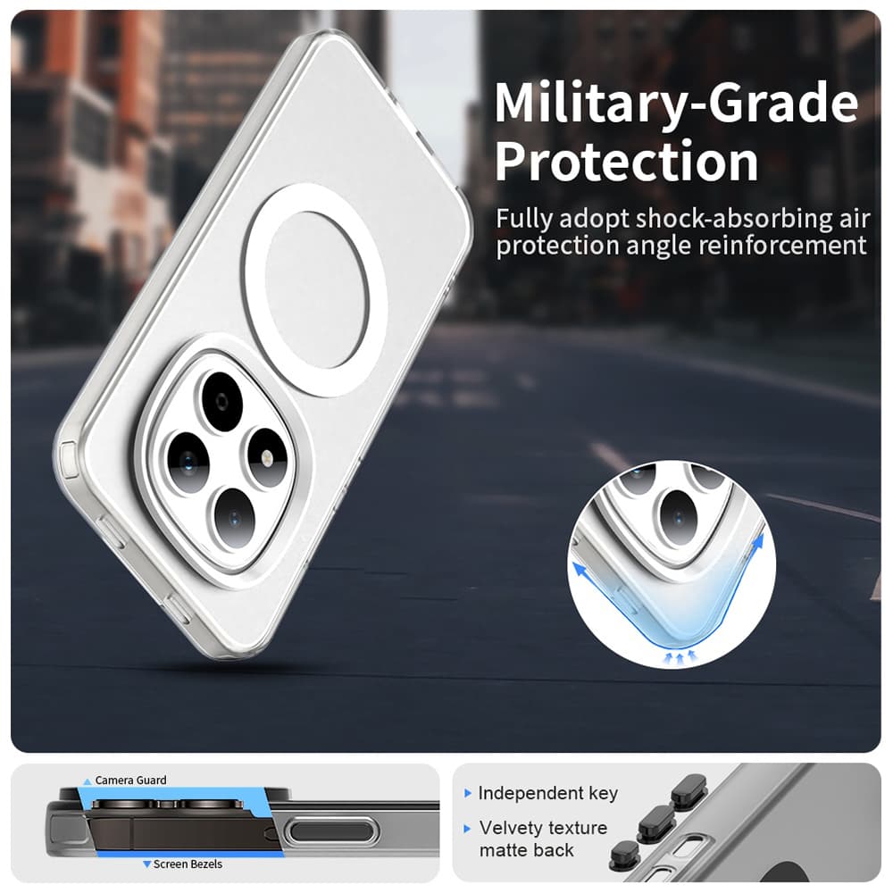 Techsuit - CandyCase MagSafe pro Xiaomi Redmi Note 15 Pro 5G - bílá - náhled 5