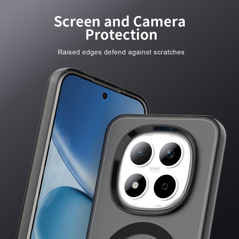 Techsuit - CandyCase MagSafe pro Xiaomi Redmi Note 15 Pro 5G - černá - náhled 5