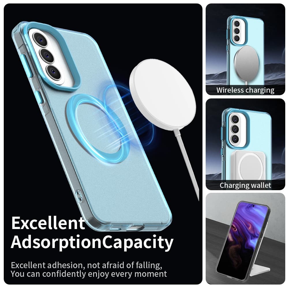 Techsuit - CandyCase MagSafe - Samsung Galaxy A57 5G - Modrá - náhled 5