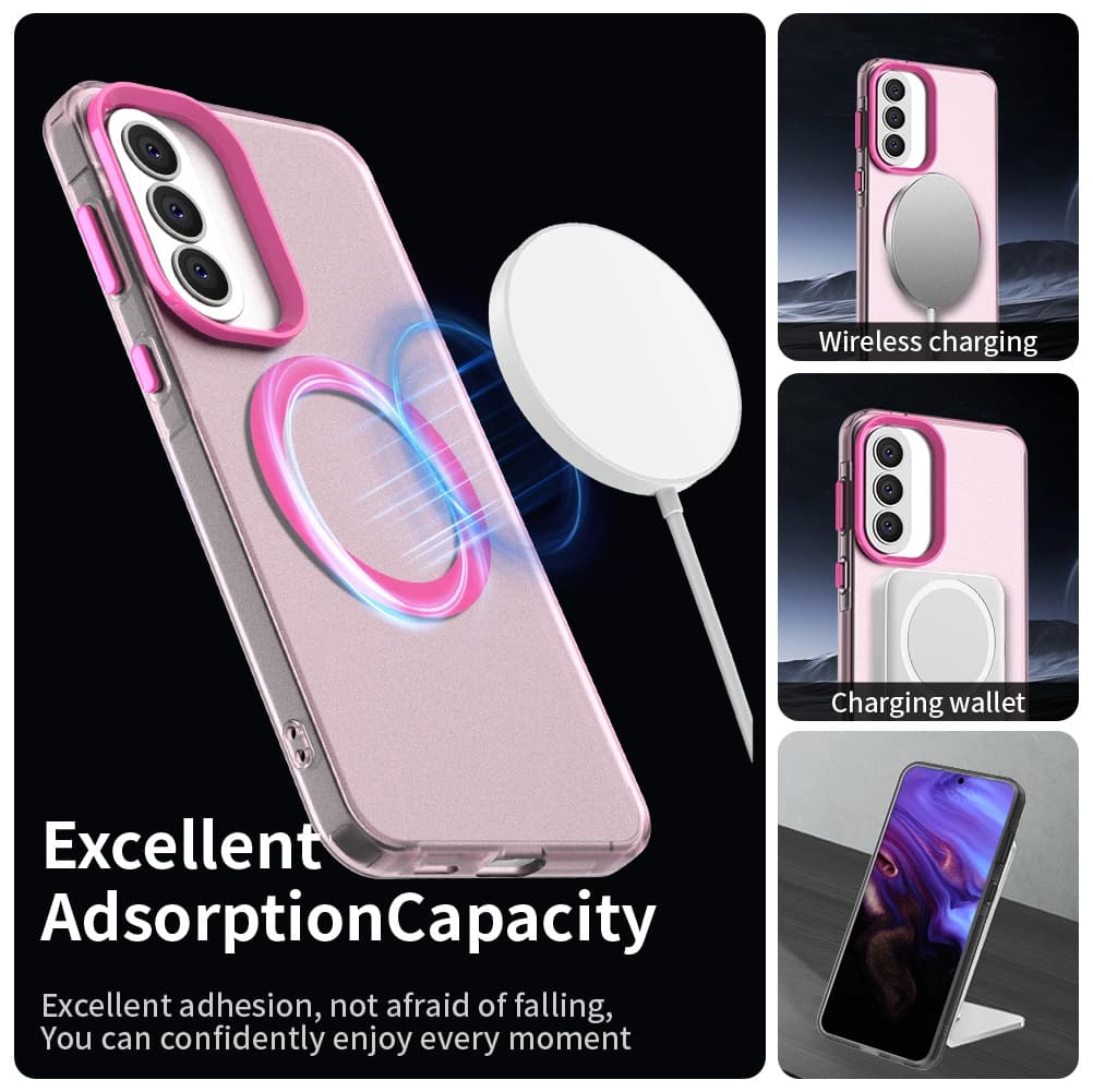 Techsuit - CandyCase MagSafe - Samsung Galaxy A57 5G - Růžová - náhled 5