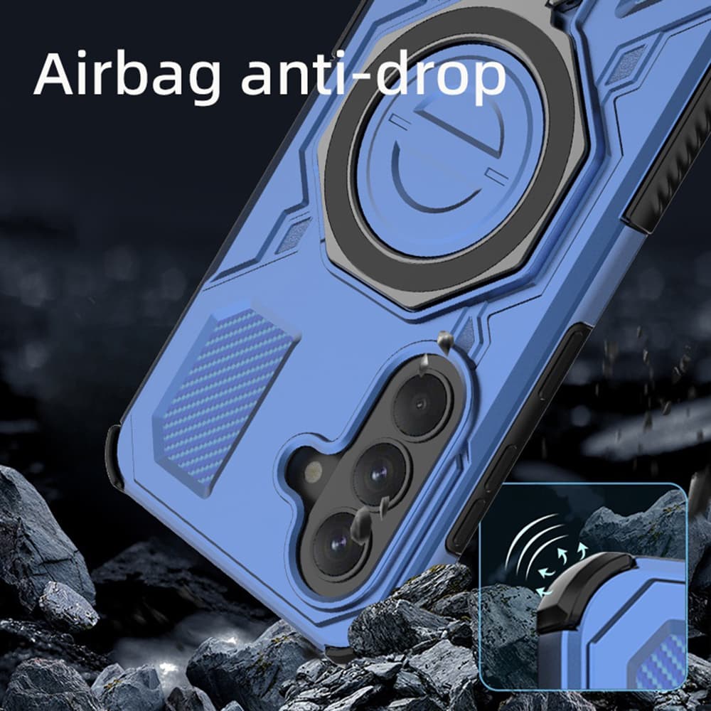 Techsuit - Carbon Shield PRO - Samsung Galaxy A57 5G - Kouřová černá - náhled 5