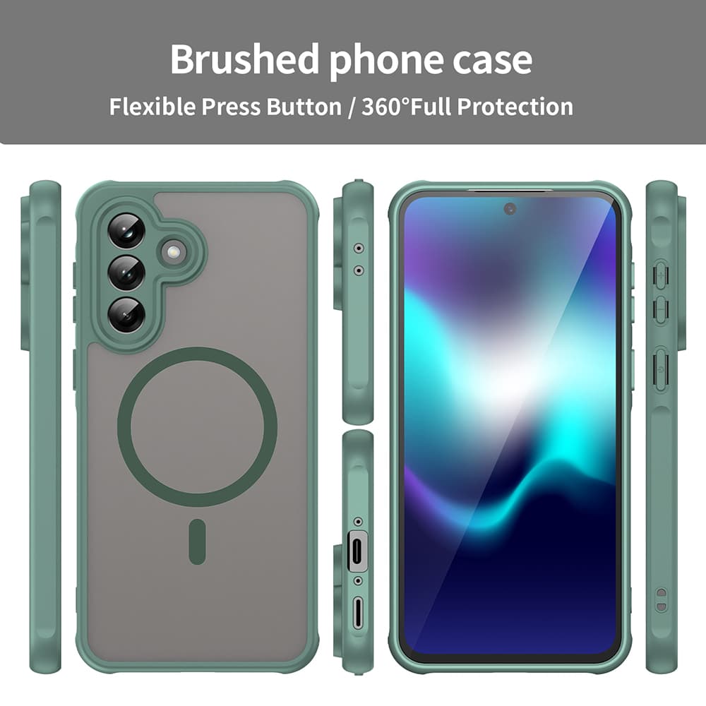 Techsuit - HaloFrost II MagSafe - Samsung Galaxy A37 5G - Zelená - náhled 5