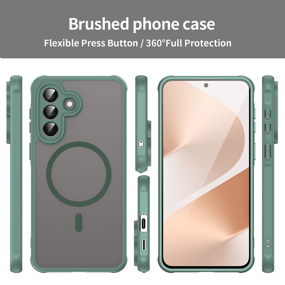 Techsuit - HaloFrost II MagSafe - Samsung Galaxy A57 5G - Zelená - náhled 5
