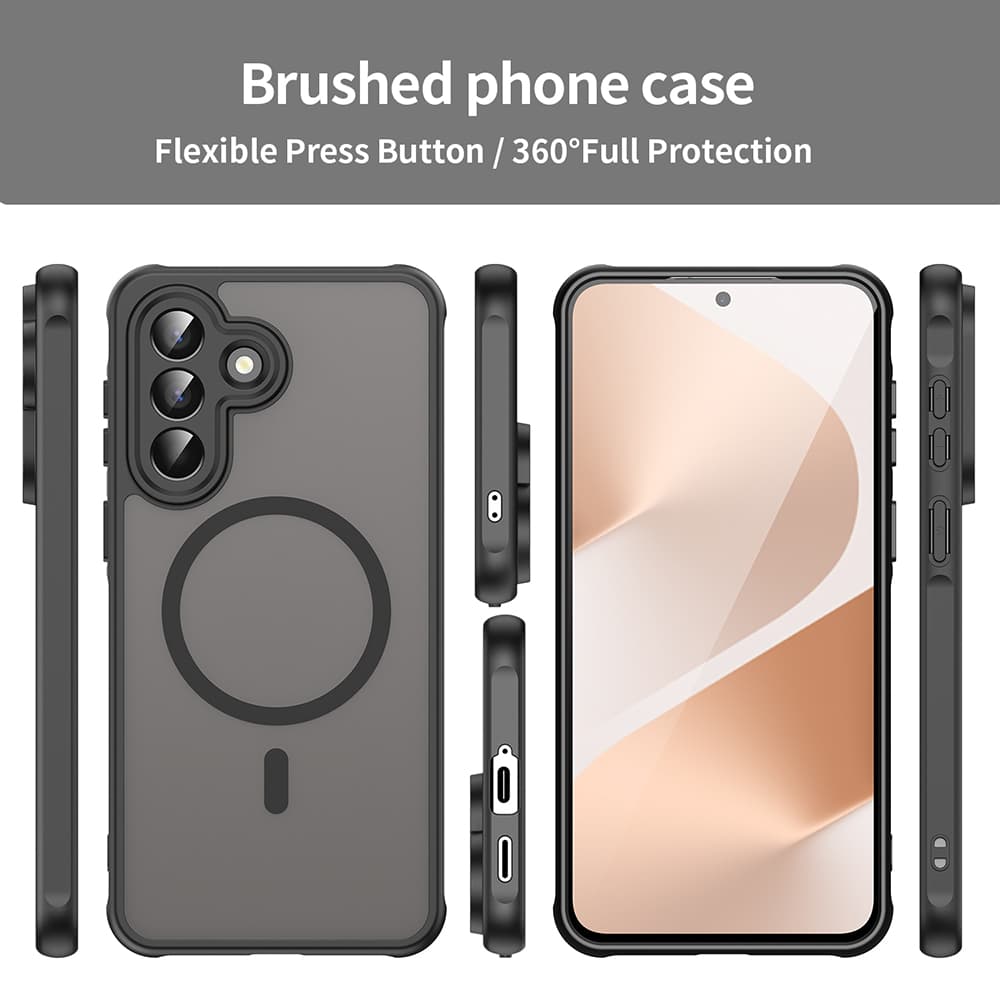 Techsuit - HaloFrost II MagSafe - Samsung Galaxy A57 5G - černá - náhled 5