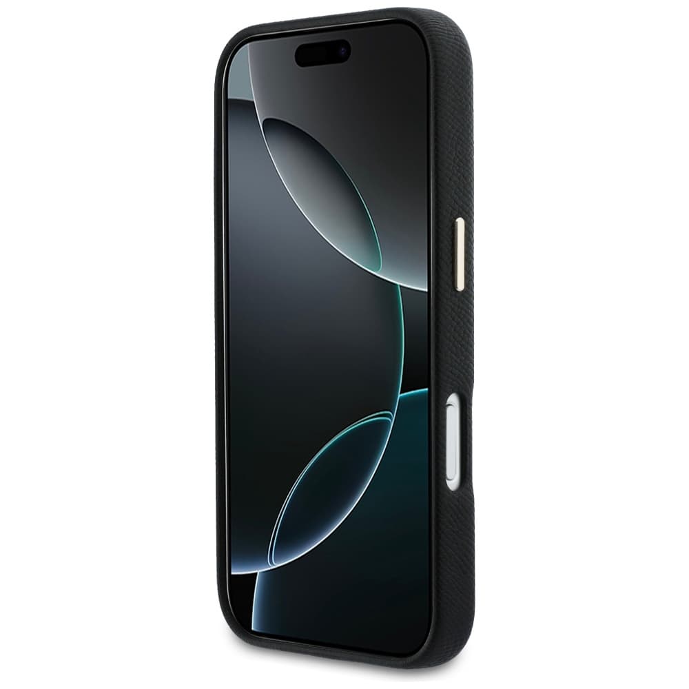 Guess - pevné pouzdro Resin Logo (GUHCP17L5PS4RGGK) - iPhone 17 Pro - černá - náhled 5
