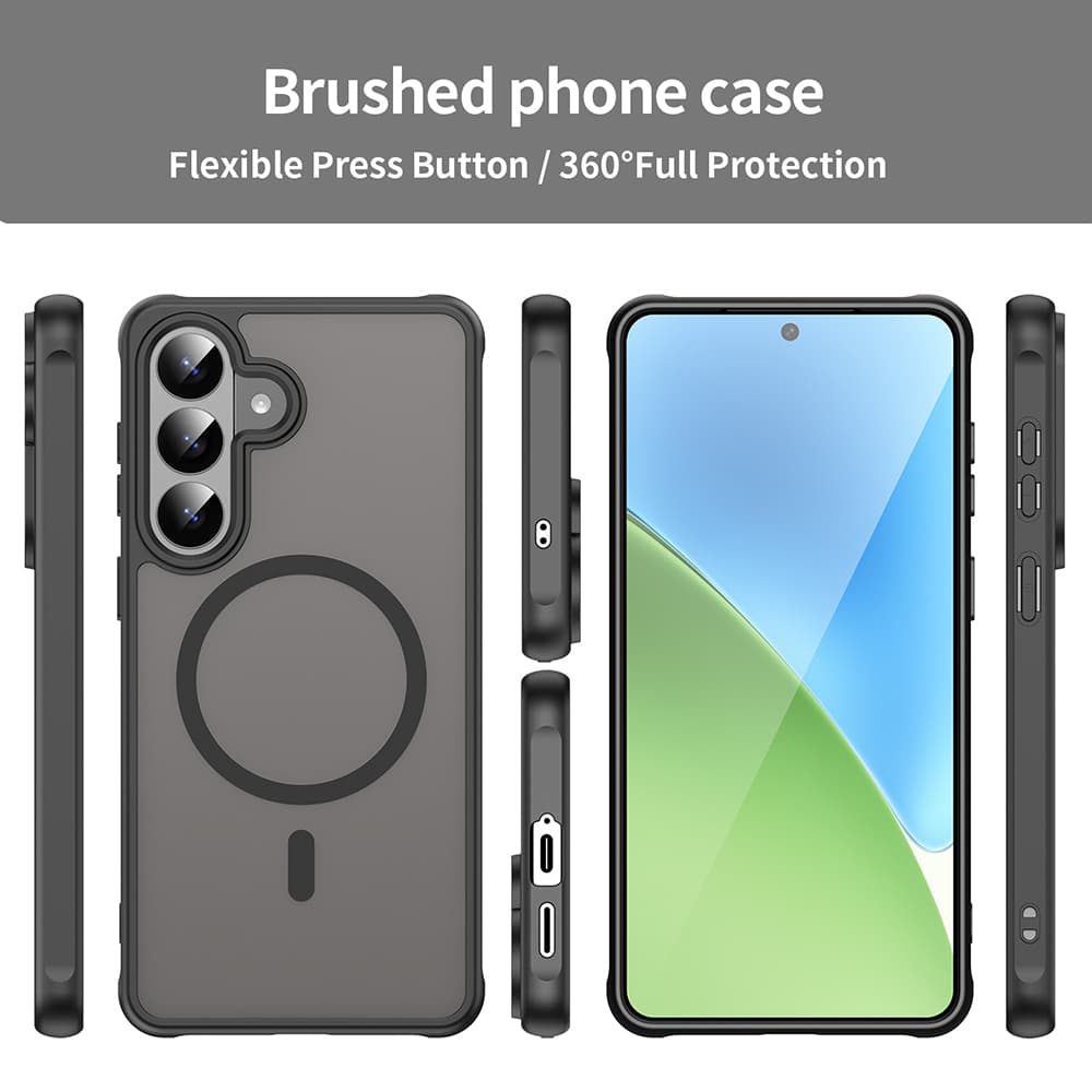 Techsuit - HaloFrost II MagSafe - Samsung Galaxy S26 Plus - černý - náhled 5