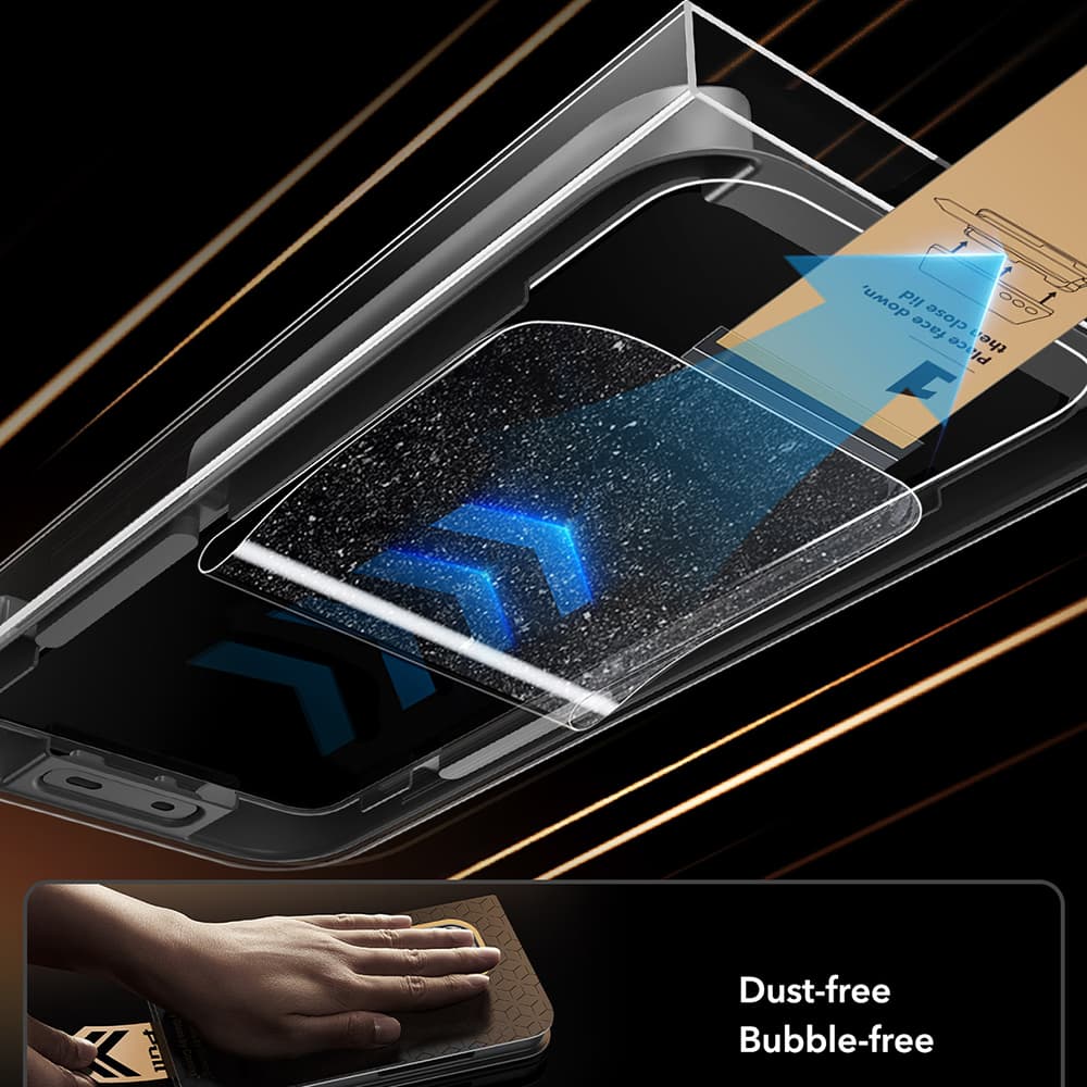 ESR - ochranné sklo Corning Gorilla Glass UltraFit™ - Samsung Galaxy S26 Ultra - čiré - náhled 5