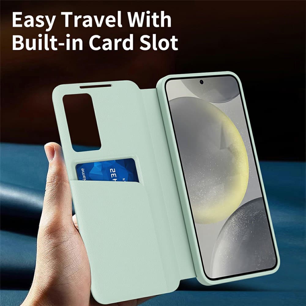 Pouzdro Techsuit SmartView Series - Samsung Galaxy A37 5G zelené - náhled 5
