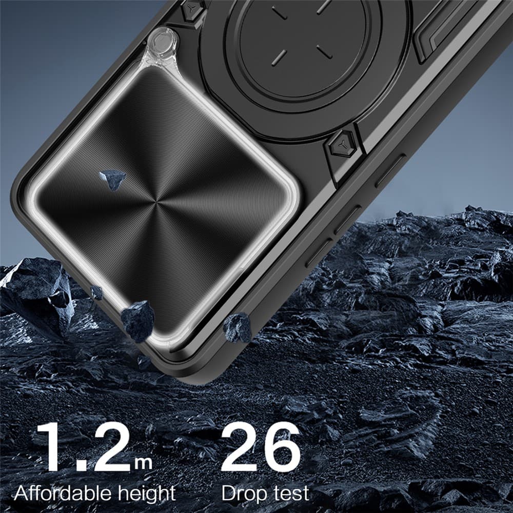 Techsuit CamGuard Pro pro Xiaomi Redmi Note 15 5G / Note 15 4G / Poco M8 5G - černý - náhled 5