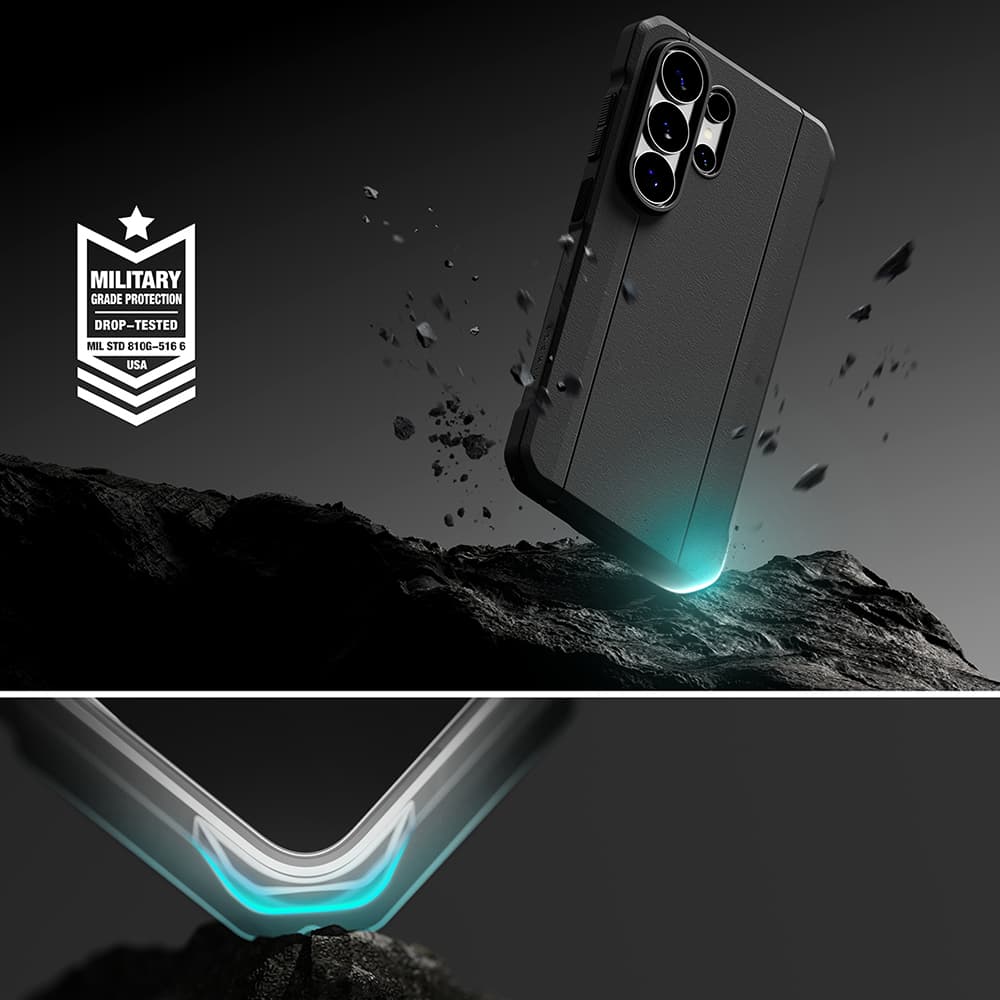 Ringke - Onyx Alpha MagSafe - Samsung Galaxy S26 Ultra - Černá - náhled 5