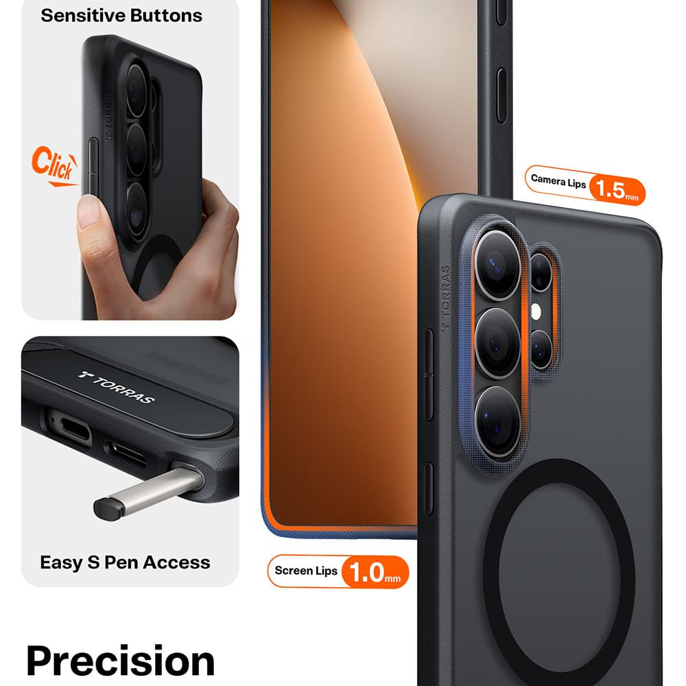 Torras Pstand pro Samsung Galaxy S26 Ultraprůhledný - náhled 5