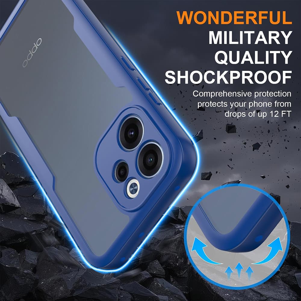 Techsuit - ColorVerse 360 Series + Ochrana displeje - Oppo Reno15 F / Reno15 FS 5G - Černá - náhled 5