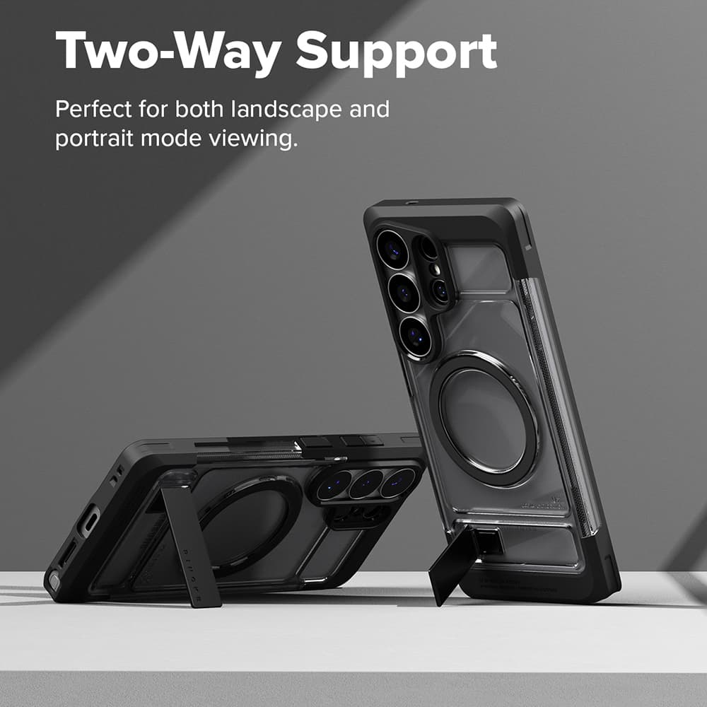 Ringke - UX Magnetic - Samsung Galaxy S26 Ultra - Kouřová černá - náhled 5
