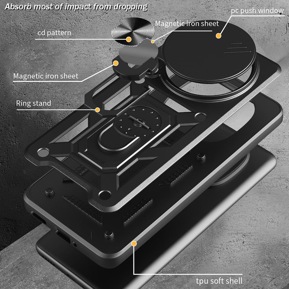 Techsuit - CamShield Series - Honor Magic8 Pro - Zelená - náhled 5