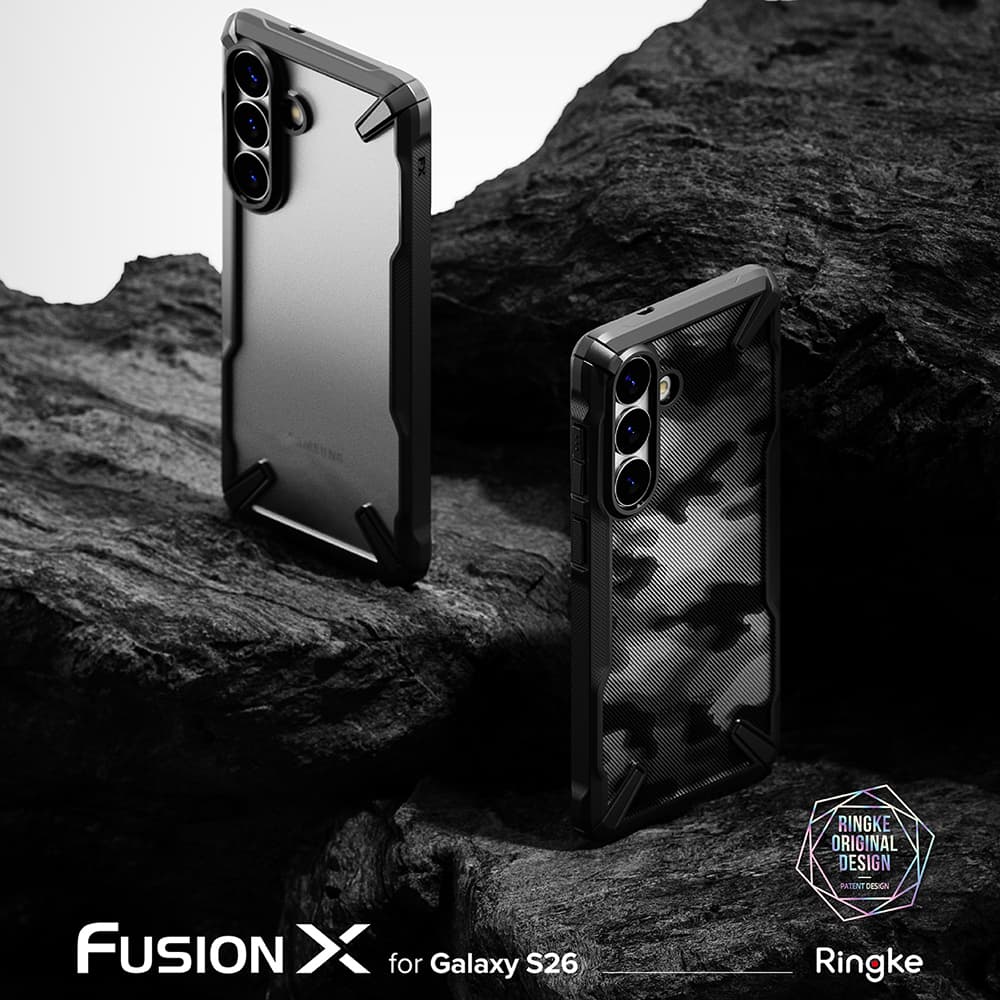 Ringke - Fusion X - Samsung Galaxy S26 Plus - Černá - náhled 5