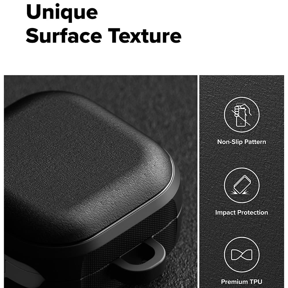 Pouzdro Ringke - Protection Case Onyx Magnetic - Samsung Galaxy Buds 4 / Buds 4 Pro Černé - náhled 5