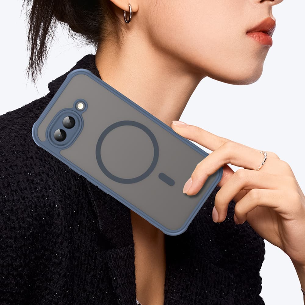 Kryt Techsuit HaloFrost II MagSafe - Google Pixel 10a Námořnicky modrý - náhled 5