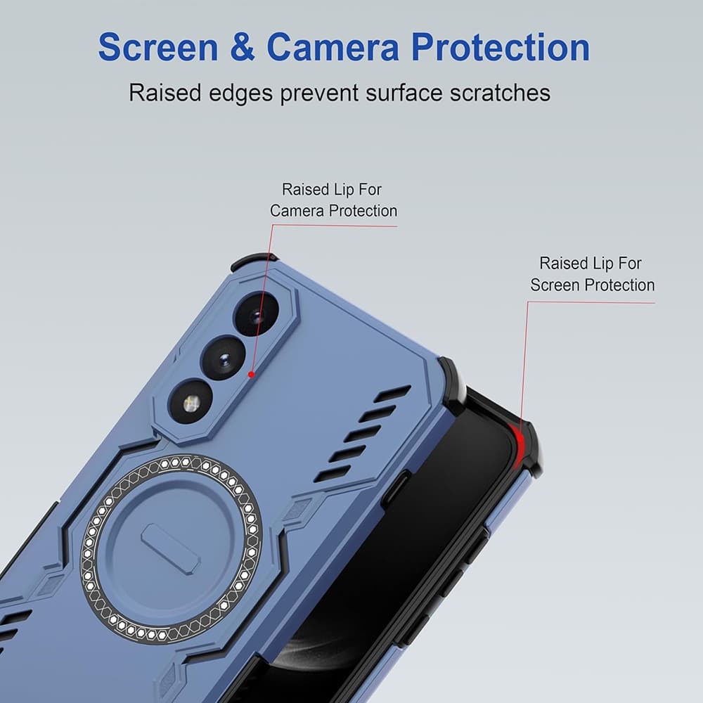 Kryt Techsuit - ArmorMag Case - Huawei nova 14 Pro - modrý - náhled 5