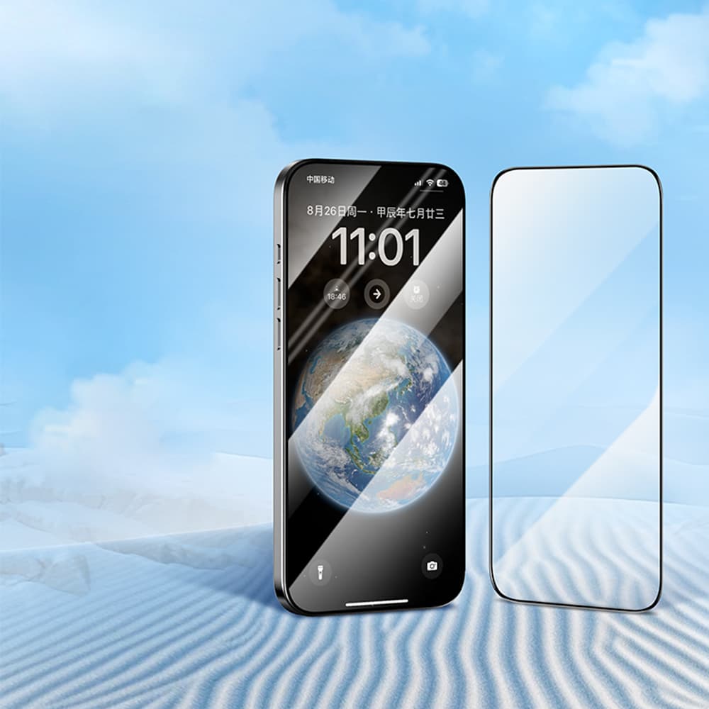 Blueo - 2.5D Silk Full Cover HD Glass (5 pack) - Samsung Galaxy S26 Plus - Černá - náhled 5