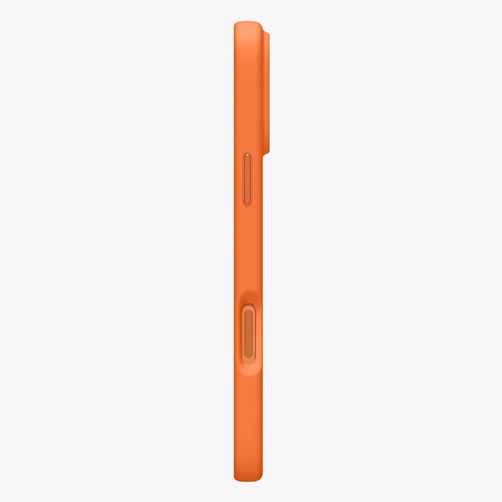 Silikonový kryt Spigen Silicone Fit pro iPhone 17 Pro Max oranžový - náhled 5