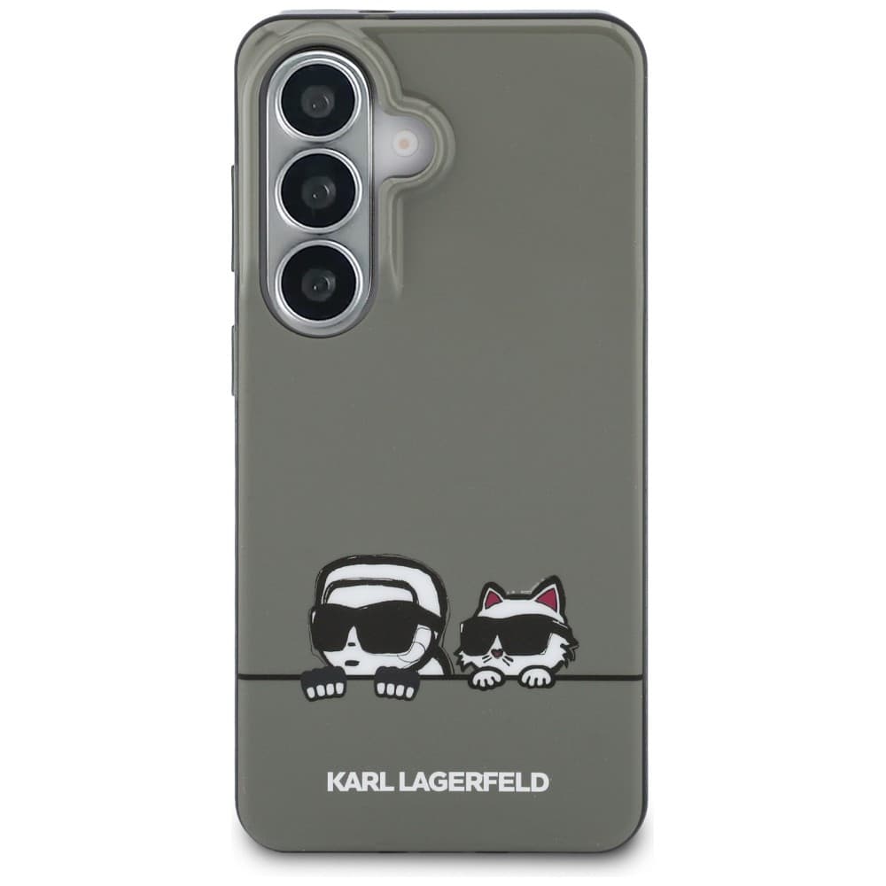 Kryt Karl Lagerfeld - IML K&amp;C Peekaboo Logo MagSafe - Samsung Galaxy S26 černý - náhled 5