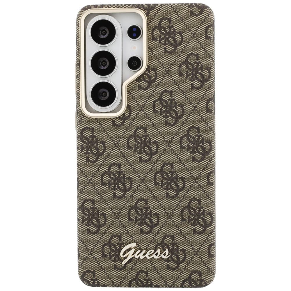 Guess - 4G Script MagSafe (GUHMS26L5P4FWMSW) - Samsung Galaxy S26 Ultra - Hnědá - náhled 5