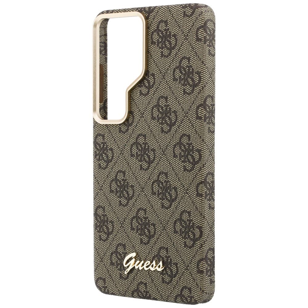 Guess - 4G Script MagSafe (GUHMS26S5P4FWMSW) - Samsung Galaxy S26 - Hnědá - náhled 5