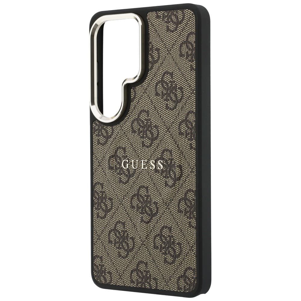 Guess - 4G Embossed Ring MagSafe (GUHMS26LP4MSEGCW) - Samsung Galaxy S26 Ultra - Hnědá - náhled 5