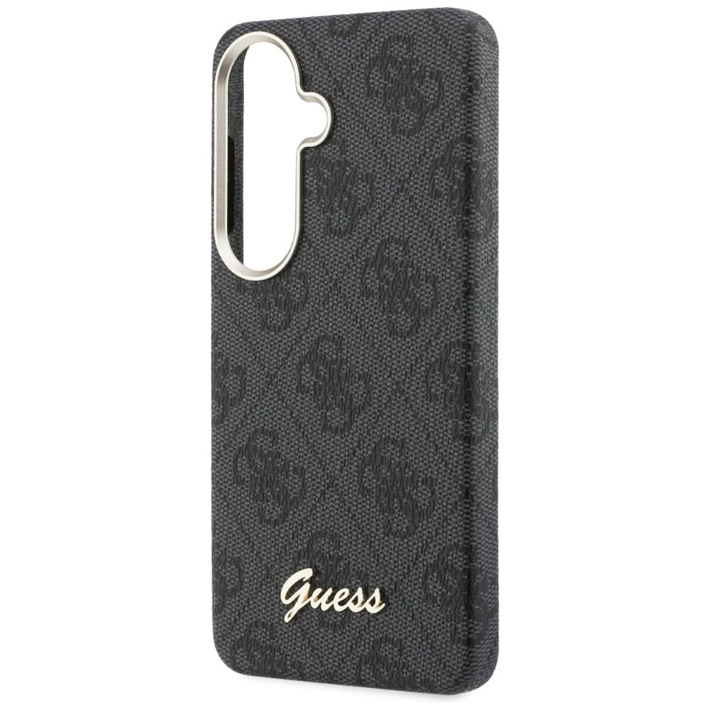 Guess - 4G Script MagSafe (GUHMS26S5P4FWMSK) - Samsung Galaxy S26 - Černá - náhled 5