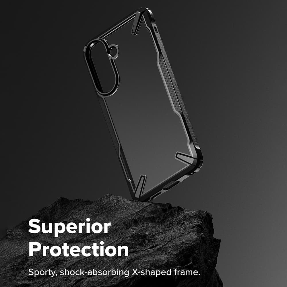Kryt Ringke - Fusion X - Samsung Galaxy A57 5G Černý - náhled 5