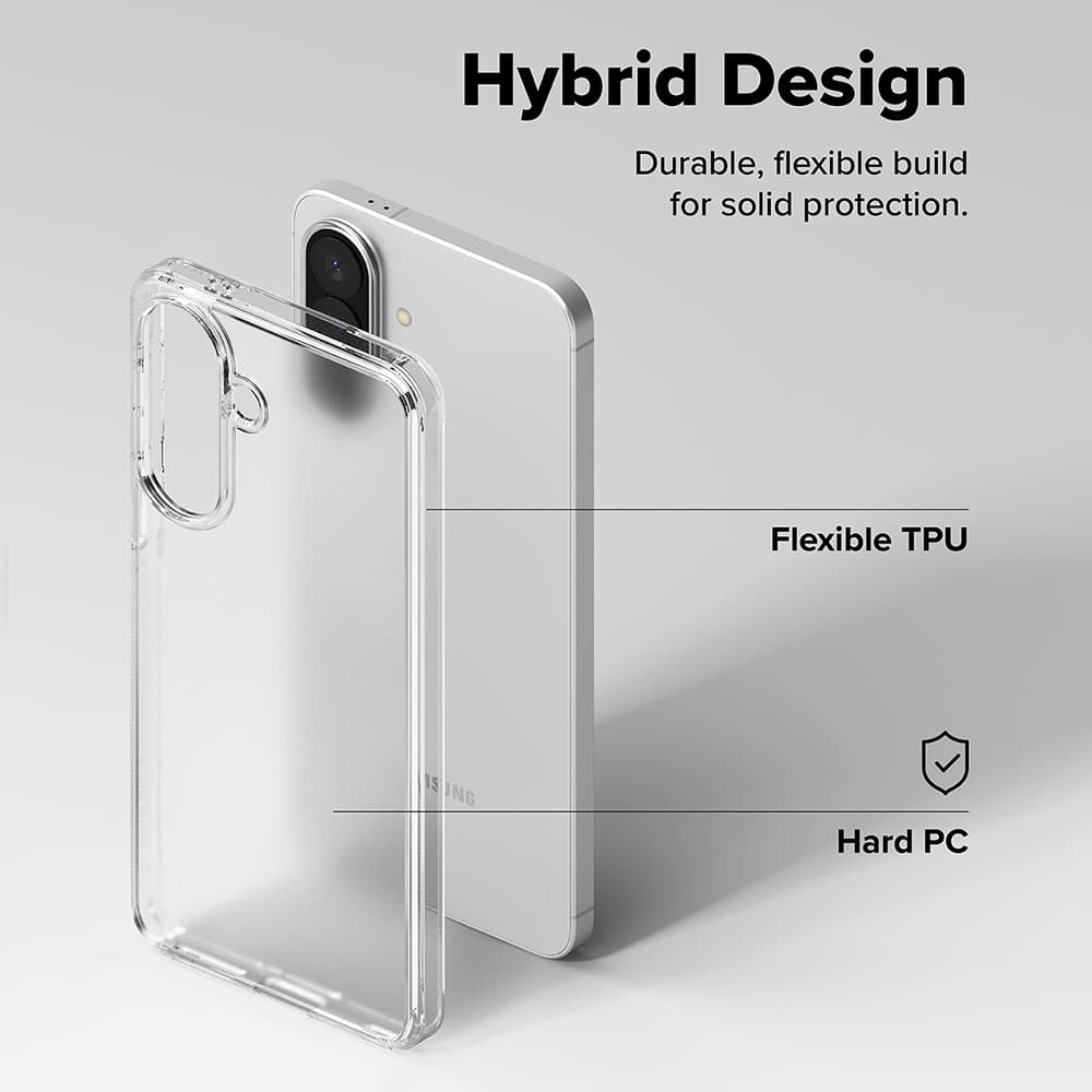 Kryt Ringke - Fusion - Samsung Galaxy A57 5G Matně průhledný - náhled 5