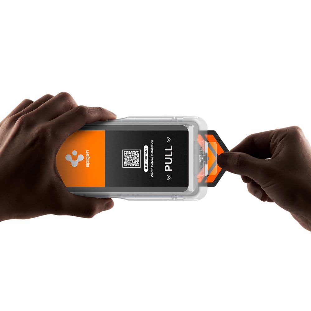 Tvrzené sklo Spigen - Glas.tR EZ-FIT Pro HD (AGL11097) - Samsung Galaxy S26 Čiré - náhled 5