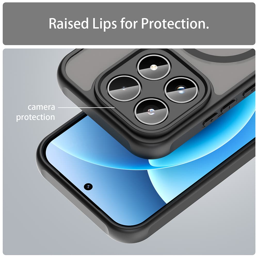 Kryt Techsuit HaloFrost II MagSafe pro Xiaomi 17 zlatý - náhled 5
