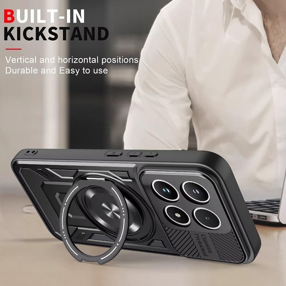 Kryt Techsuit RuggedCam Xiaomi 17 černý - náhled 5