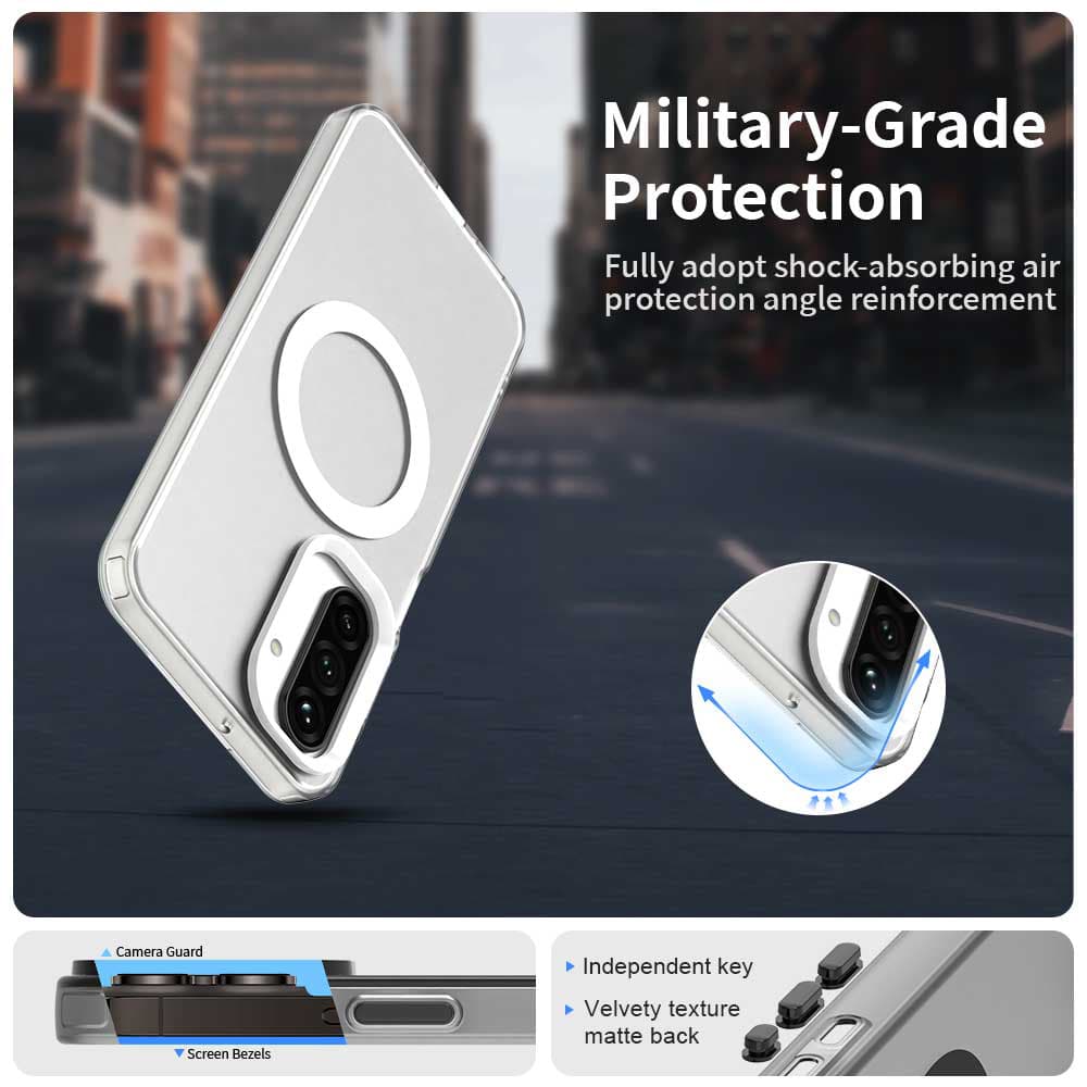 Kryt Techsuit CandyCase MagSafe pro Samsung Galaxy A27 5G bílý - náhled 5