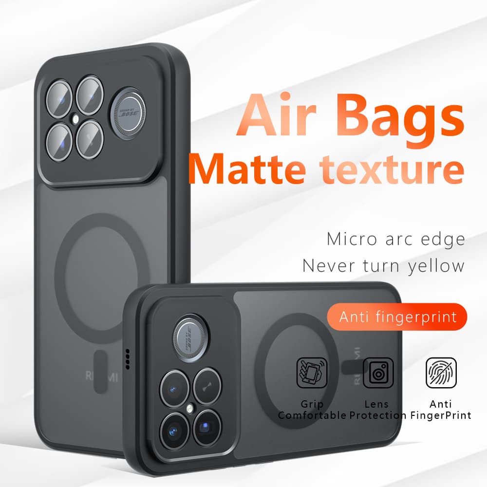 Kryt Techsuit PureFrost MagSafe pro Xiaomi Poco F8 Ultra matně černý - náhled 5
