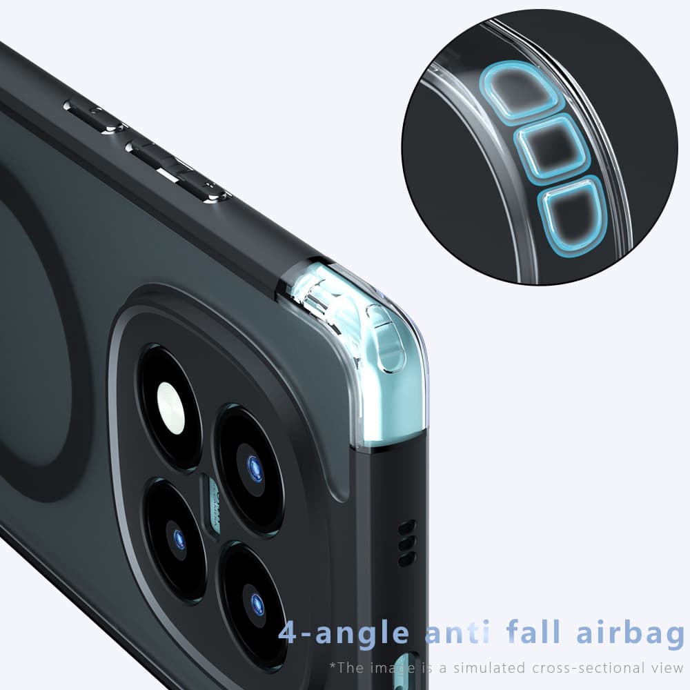 Ochranný kryt Techsuit PureFrost MagSafe pro Xiaomi 17 matně černý - náhled 5