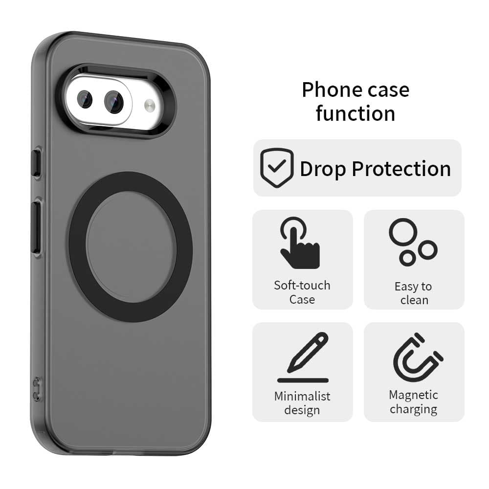 Kryt Techsuit CandyCase MagSafe pro Google Pixel 10a černý - náhled 5